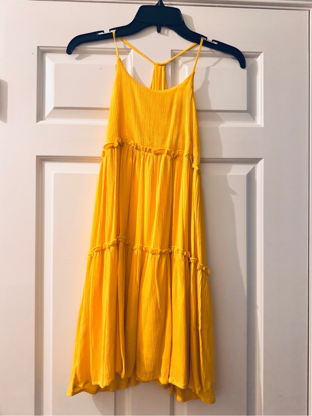 Chelsea & Violet Sunny Yellow Tiered Sundress
